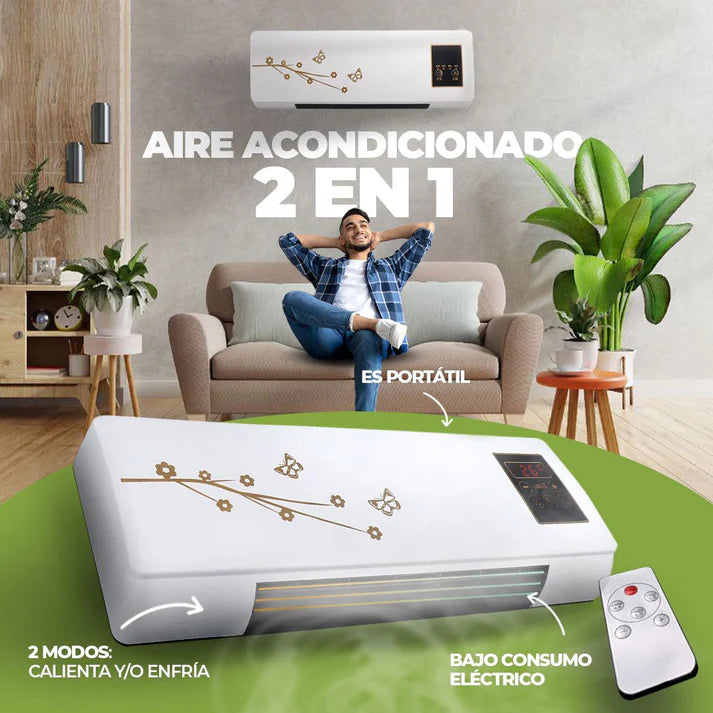 Aire acondicionado 2 en 1 - ULTRA POTENTE