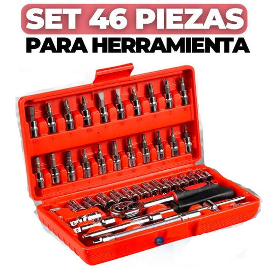 Set 46 Piezas De Herramientas MultiProToolKit™