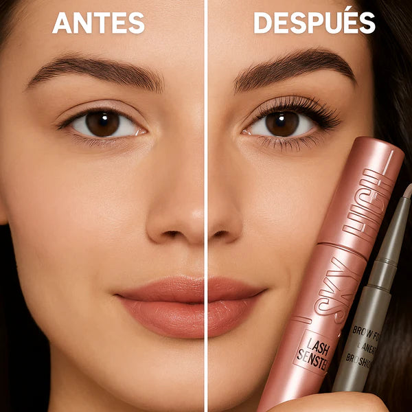 KIT MÁSCARA DE PESTAÑAS Y LÁPIZ PARA CEJAS | DIVA KIT