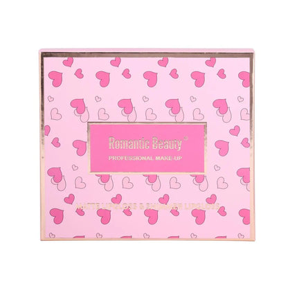 Cajita de 12 unidades LABIAL MATTE HEARTS