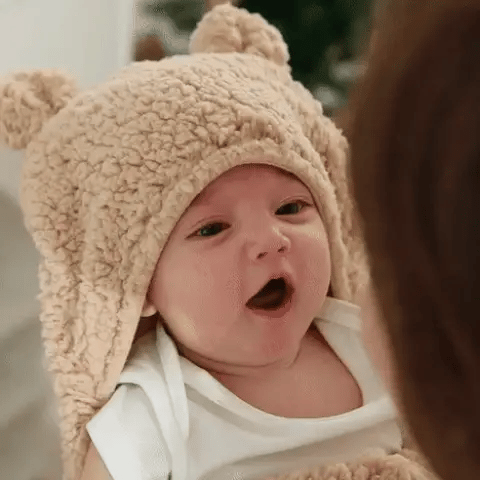 Manta de oso para bebé