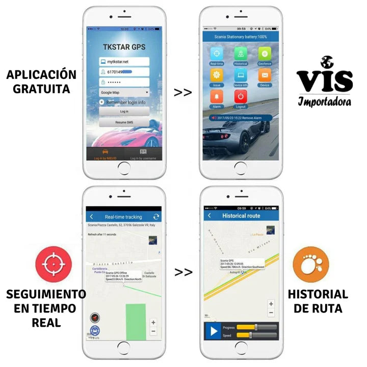Gps Tracker Tk905 Portátil 🔥envío Gratis a todo Chile🔥