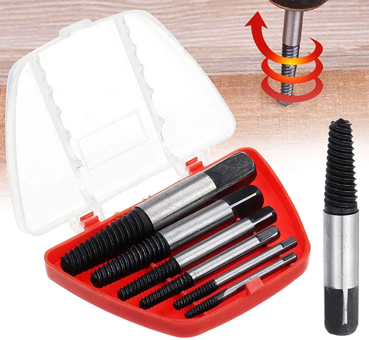 KIT EXTRACTOR DE TORNILLOS DAÑADOS ⭐⭐⭐⭐⭐