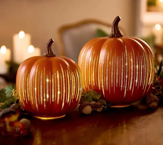 🔥2025 HOT SALE - 🎃✨Glow-in-the-Dark Starry Night Pumpkins Lamp by Valerie (✨As Seen in the Video)
