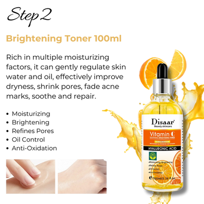 Set Completo Vitamina C Hidratante Blanqueador
